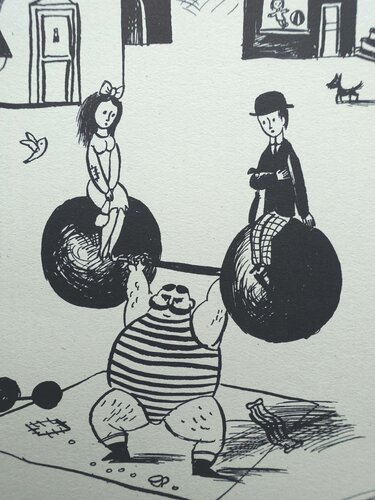 La demande en mariage von Raymond Peynet, Druck kaufen auf Singulart