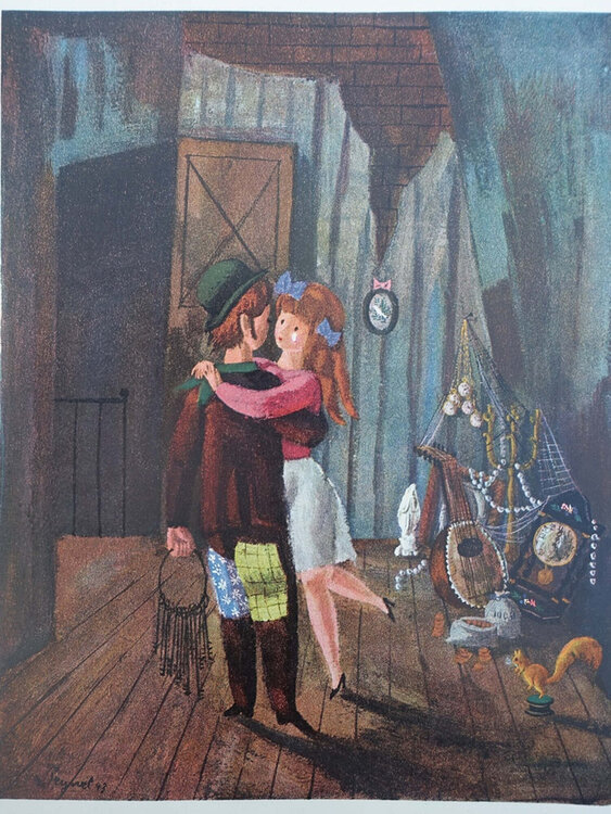 Le chien méchant Raymond Peynet