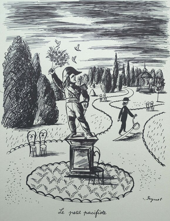 Le petit pacifiste Raymond Peynet