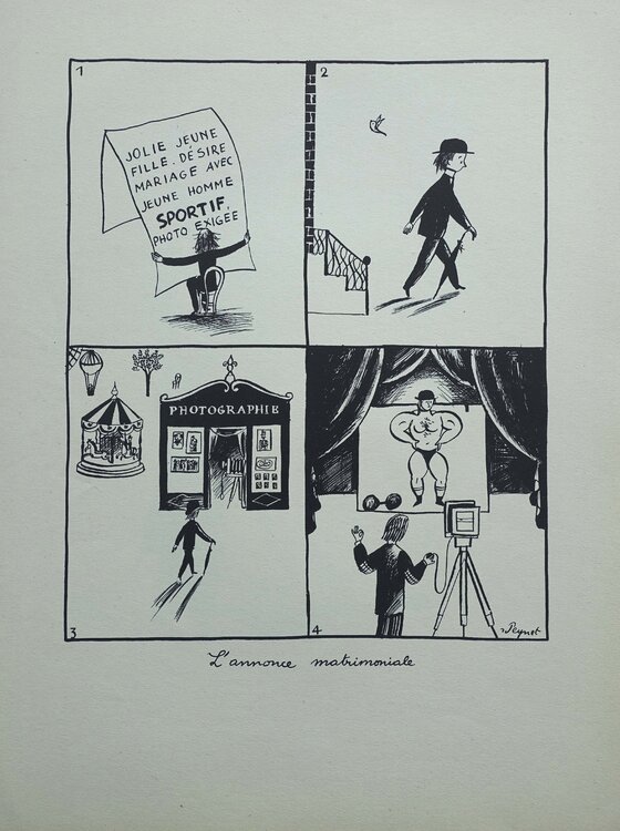 L'annonce matrimoniale Raymond Peynet