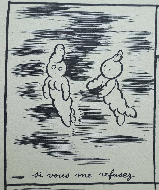 Les petits nuages Raymond Peynet