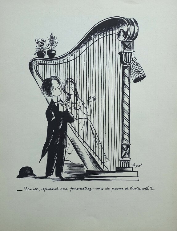 La harpe Raymond Peynet