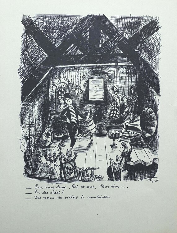 Le cambrioleur Raymond Peynet