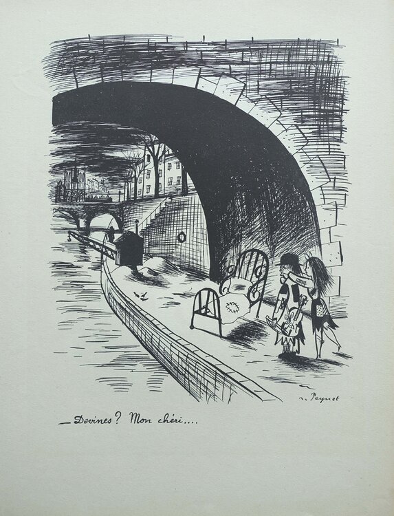 La surprise parisienne Raymond Peynet