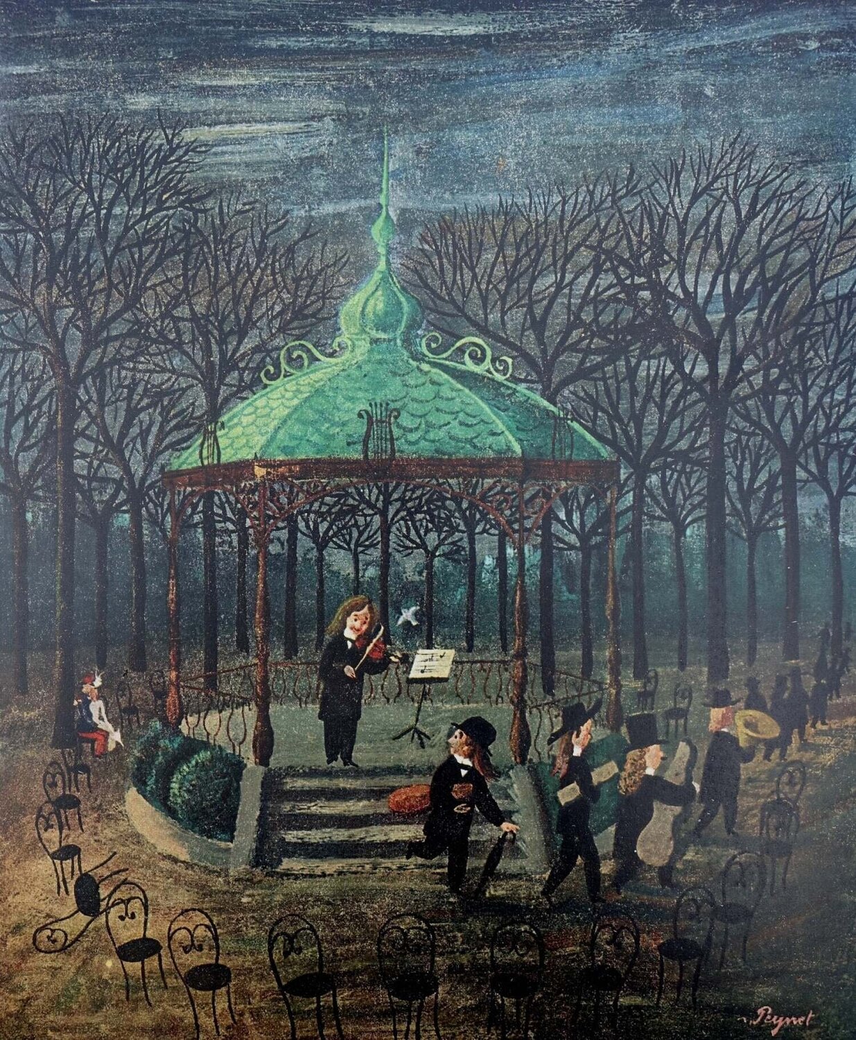 La symphonie inachevée Raymond Peynet Stampa in vendita