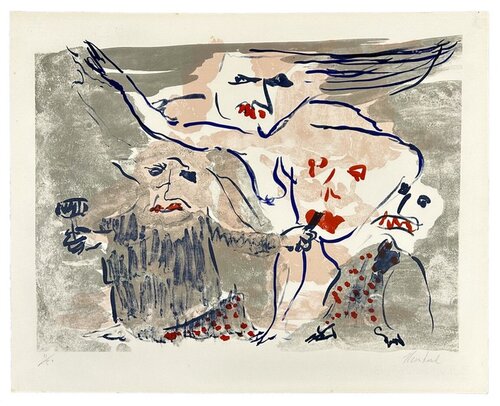 Le sculpteur et son modèle by Reinhoud d'Haese, Print for Sale on Singulart