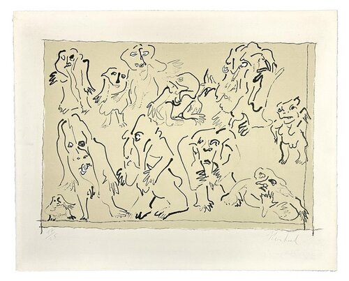 Jour de sortie von Reinhoud d'Haese, Druck kaufen auf Singulart