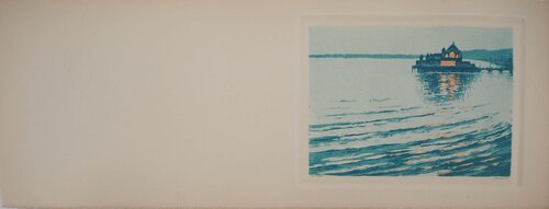 Nice : le Palais de la Jetée von René Ligeron, Druck kaufen auf Singulart