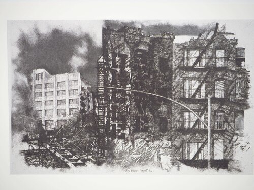 New-York : Bronx-Prospect Avenue di Renzo Vespignani, Stampa in vendita su Singulart