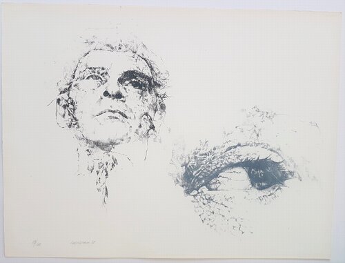 Report on the artist di Renzo Vespignani, Stampa in vendita su Singulart