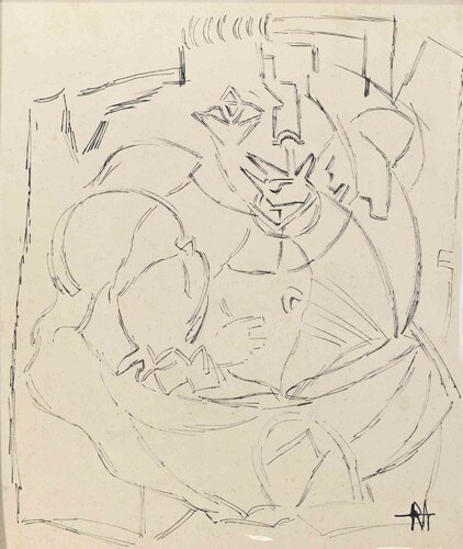 Portrait de Camille Renault van Reynold Arnould, Werk op papier te koop op Singulart