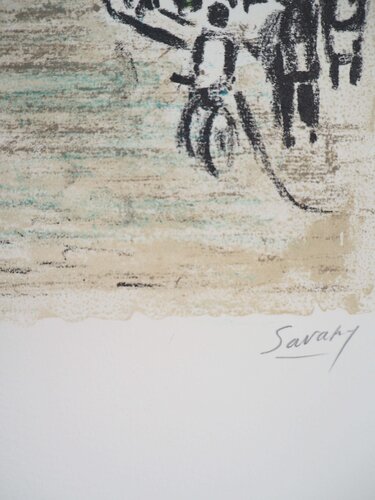 Paris, Canal Saint Martin di Robert Savary, Stampa in vendita su Singulart