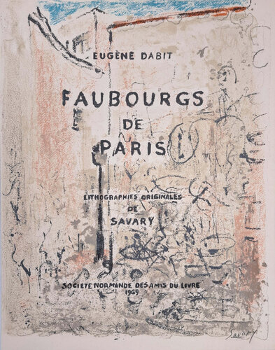 Faubourgs de Paris de Robert Savary, Impresión a la venta en Singulart