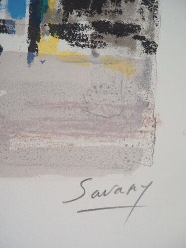 Montmartre, le Théâtre de l’Atelier von Robert Savary, Druck kaufen auf Singulart