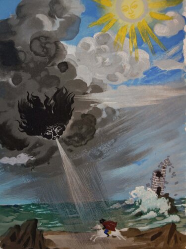 Tempête et Soleil (Phébus et Borée von Roger Chapelain-Midy, Druck kaufen auf Singulart