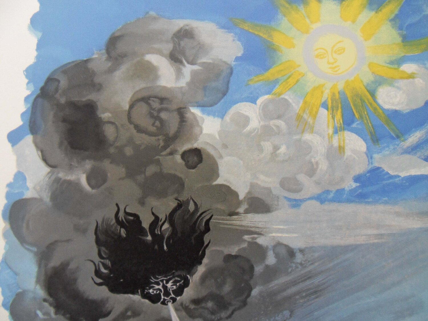 Tempête et Soleil (Phébus et Borée Roger Chapelain-Midy Druck zu verkaufen