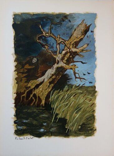 Le chêne et le roseau by Roland Oudot, Print for Sale on Singulart