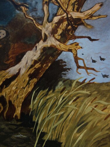 Le chêne et le roseau von Roland Oudot, Druck kaufen auf Singulart