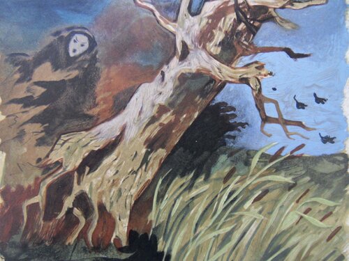 Le chêne et le roseau di Roland Oudot, Stampa in vendita su Singulart