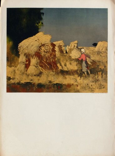 La moisson di Roland Oudot, Stampa in vendita su Singulart