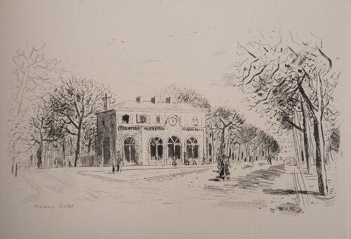 Songes de Passy, Gravure originale signé by Roland Oudot, Print for Sale on Singulart