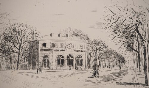 La gloire de Paris : Songes de Passy di Roland Oudot, Stampa in vendita su Singulart