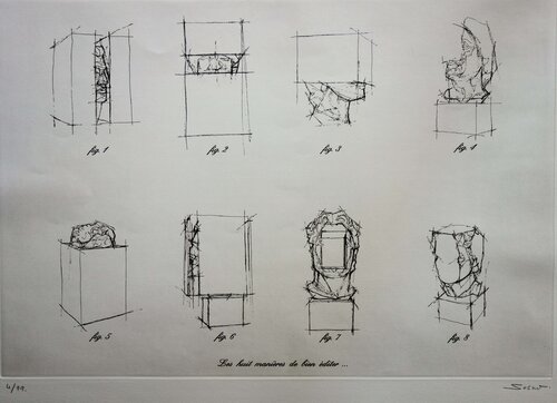 Nice : Etude de Sculptures (Polygone) Sacha Sosno