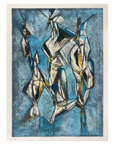 Informal Composition by Salvatore Provino, Print for Sale on Singulart