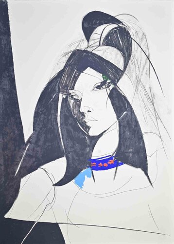 Young Woman de Sandro Trotti, Impresión a la venta en Singulart