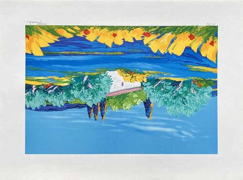 Provence II di Serge Fenech, Opera su carta in vendita su Singulart
