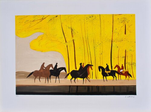Cavaliers en automne Serge Lassus