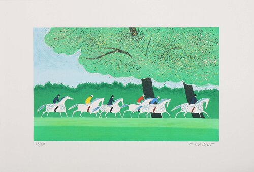 Cavaliers en été par Serge Lassus, Édition en vente sur Singulart
