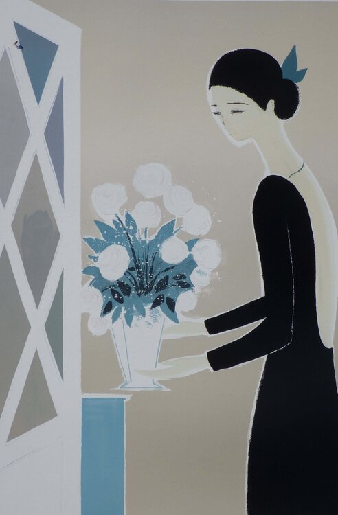 Le bouquet blanc Serge Lassus