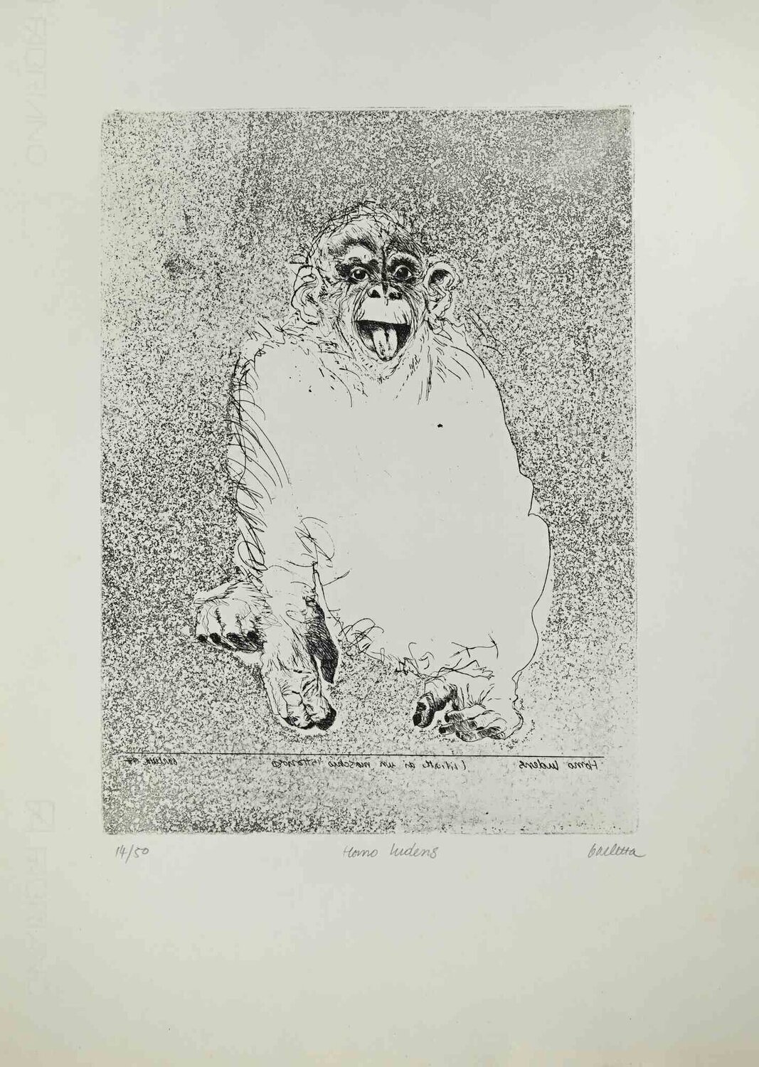 Homo Ludens Sergio Barletta Stampa in vendita