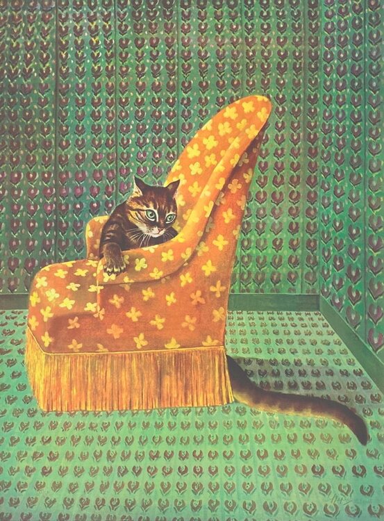 Le Chat au Fauteuil Stanislas Lepri