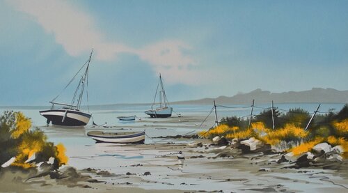 Marée basse en été Stéphane Lauro