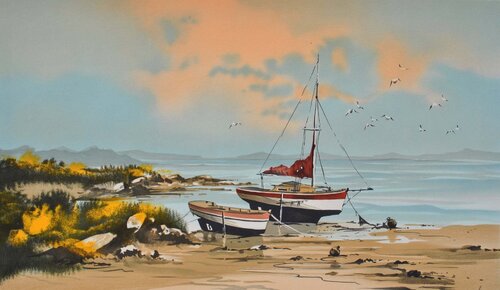 Couché de soleil breton Stéphane Lauro