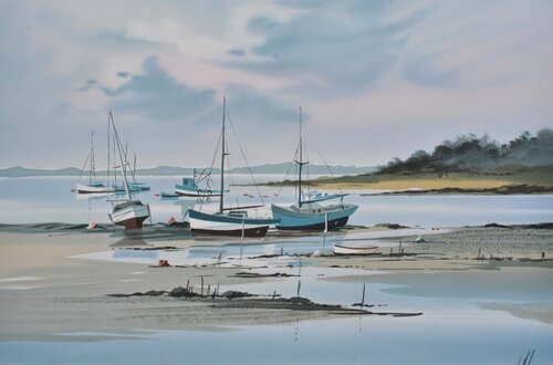 Marée basse à Concarneau Stéphane Lauro