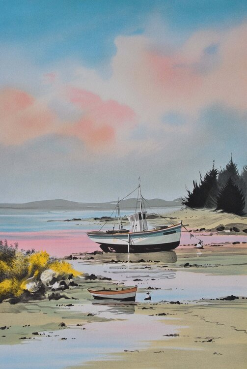 Marée basse en été Stéphane Lauro