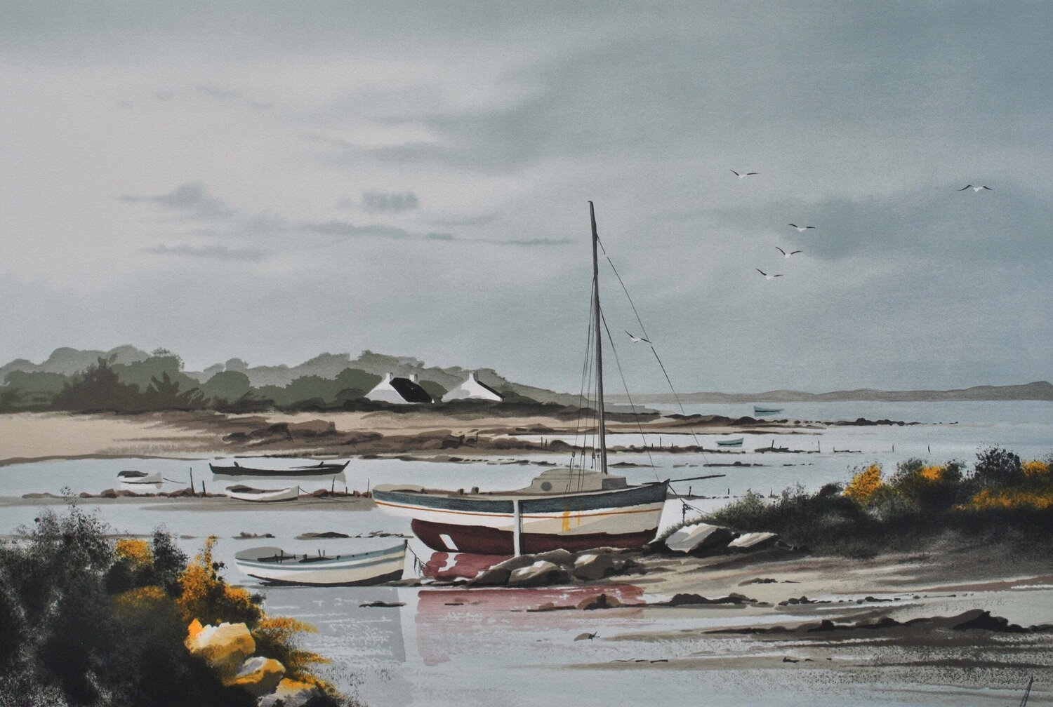 Marée basse à Noirmoutier Stéphane Lauro