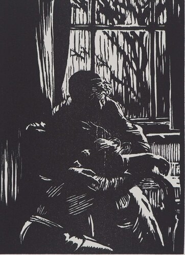 La vieillesse consolant la jeunesse  by Tiennick Kerevel, Print for Sale on Singulart