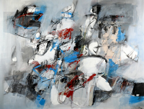 Passaggio a Livello van Francesco D'Adamo, Schilderij te koop op Singulart