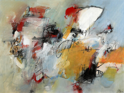 Duetto van Francesco D'Adamo, Schilderij te koop op Singulart
