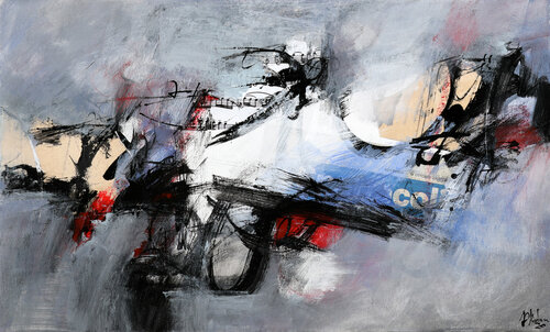 Greys n° 18 van Francesco D'Adamo, Schilderij te koop op Singulart