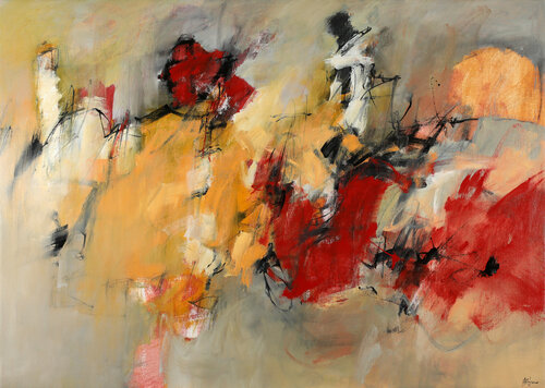 Terra Bruciata van Francesco D'Adamo, Schilderij te koop op Singulart