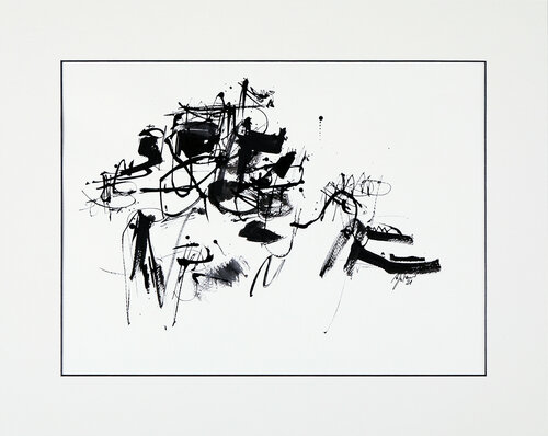 Melodia van Francesco D'Adamo, Werk op papier te koop op Singulart