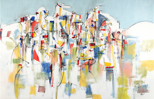 Playground van Francesco D'Adamo, Schilderij te koop op Singulart