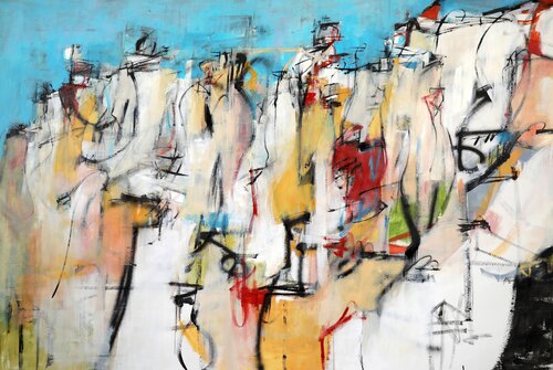 Suffragio Universale van Francesco D'Adamo, Schilderij te koop op Singulart