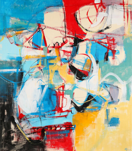 Prima Consonanza van Francesco D'Adamo, Schilderij te koop op Singulart