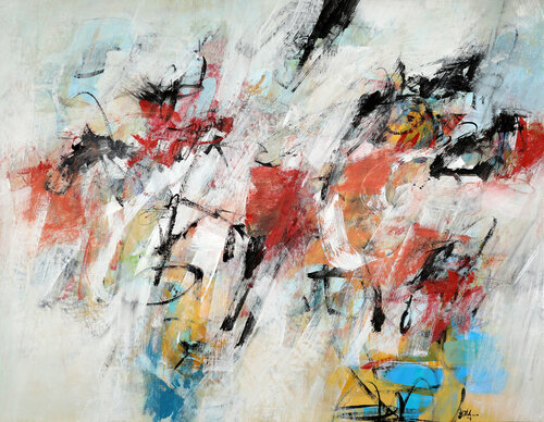 Linea di Confine van Francesco D'Adamo, Schilderij te koop op Singulart